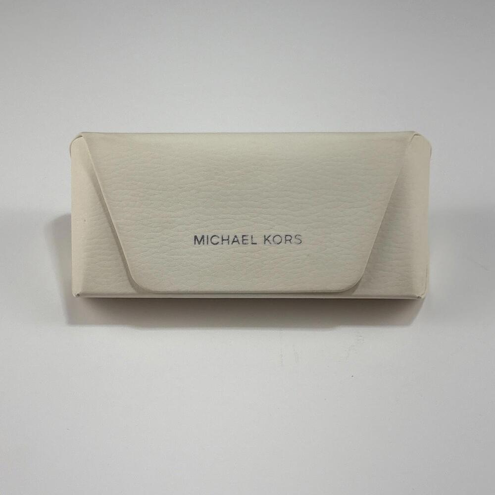 MICHAEL KORS Eyewear Case White Authentic Care Card‎ and Unopened Lens Cloth